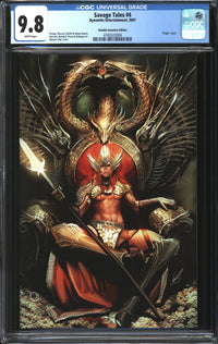 Savage Tales (2007) #4 Retailer Incentive Edition CGC 9.8 NM/MT