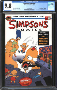 Simpsons Comics (1993) # 1 CGC 9.8 NM/MT