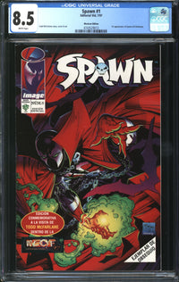 Spawn (1997) #1 Mexican Edition CGC 8.5 VF+