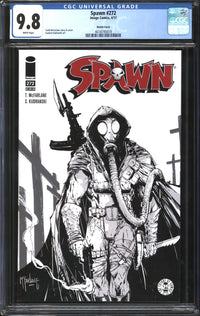 Spawn (1992) #272 Sketch Cover CGC 9.8 NM/MT