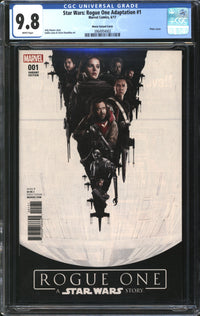 Star Wars: Rogue One Adaptation (2017) #1 Movie Variant Cover CGC 9.8 NM/MT