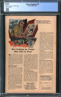 Tales Of Suspense (1959) #54 CGC 7.0 FN/VF