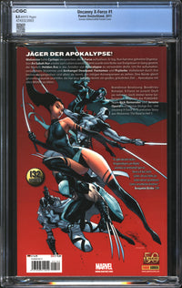Uncanny X-Force (2011) #1 German Edition/Rob Liefeld Variant CGC 8.5 VF+