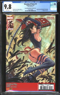 Uncanny X-Force (2013) #5 (X-Men Universe #10) French Edition/Milo Manara Variant CGC 9.8 NM/MT