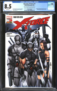 Uncanny X-Force (2011) #1 German Edition/Rob Liefeld Variant CGC 8.5 VF+