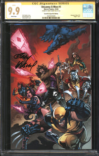 Uncanny X-Men (2024) #1 Andy Kubert Essential Sequential Edition CGC Signature Series 9.9 MINT Signed Andy Kubert
