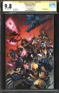 Uncanny X-Men (2024) #1 Andy Kubert Essential Sequential Edition CGC Signature Series 9.8 NM/MT Signed Andy Kubert