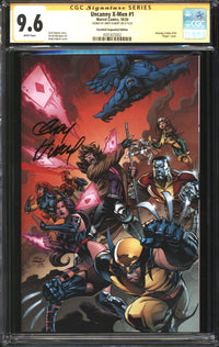 Uncanny X-Men (2024) #1 Andy Kubert Essential Sequential Edition CGC Signature Series 9.6 NM+ Signed Andy Kubert