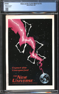 Vision And The Scarlet Witch (1985) #12 CGC 9.8 NM/MT