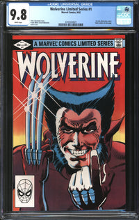 Wolverine Limited Series (1982) #1 CGC 9.8 NM/MT