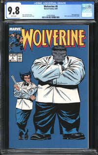 Wolverine (1988) #  8 CGC 9.8 NM/MT