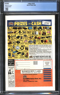 X-Men (1963) #137 CGC 9.4 NM