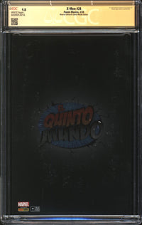 X-Men (2024) #24 Mexican Edition/El Quinto Mundo Edition CGC Signature Series 9.8 NM/MT Signed Andy Kubert
