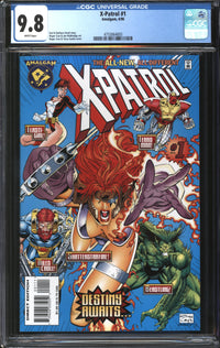 X-Patrol (1996) #1 CGC 9.8 NM/MT