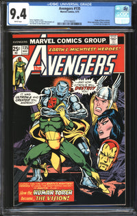 Avengers (1963) #135 CGC 9.4 NM