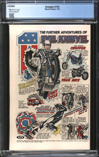 Avengers (1963) #143 CGC 9.6 NM+