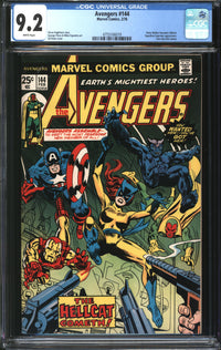 Avengers (1963) #144 CGC 9.2 NM-