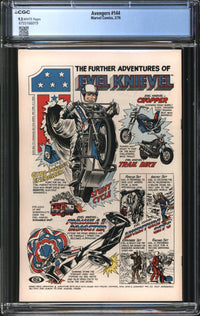 Avengers (1963) #144 CGC 9.2 NM-