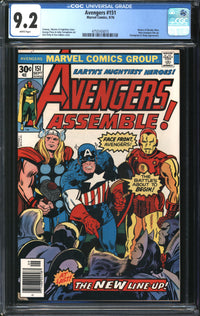 Avengers (1963) #151 CGC 9.2 NM-