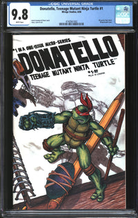 Donatello, Teenage Mutant Ninja Turtle (1986) #1 CGC 9.8 NM/MT