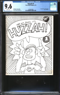 Huzzah (1979) #1 CGC 9.6 NM+