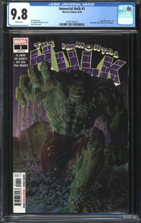 Immortal Hulk (2018) # 1 CGC 9.8 NM/MT
