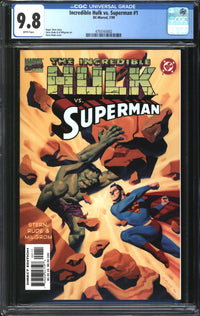 Incredible Hulk Vs. Superman (1999) #1 CGC 9.8 NM/MT