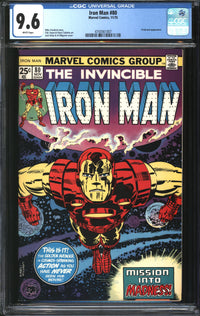Iron Man (1968) # 80 CGC 9.6 NM+