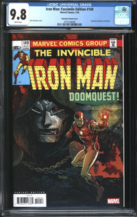 Iron Man: Facsimile Edition (2026) #149 Dan Panosian Variant CGC 9.8 NM/MT