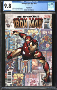 Invincible Iron Man (2017) #600 Olivier Coipel Variant CGC 9.8 NM/MT