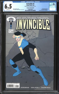 Invincible (2003) #  1 Manufacturing Error CGC 6.5 FN+