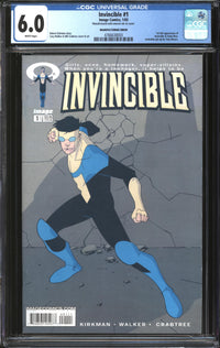 Invincible (2003) #  1 Manufacturing Error CGC 6.0 FN