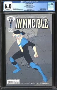 Invincible (2003) #  1 Manufacturing Error CGC 6.0 FN