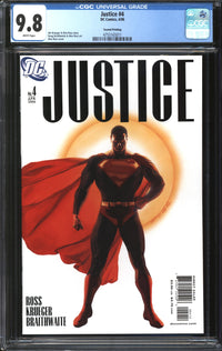 Justice (2005) #4 Second Printing CGC 9.8 NM/MT