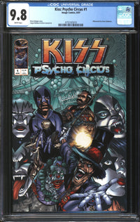 KISS: Psycho Circus (1997) #1 CGC 9.8 NM/MT