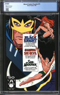 Marvel Comics Presents (1988) #73 CGC 9.8 NM/MT