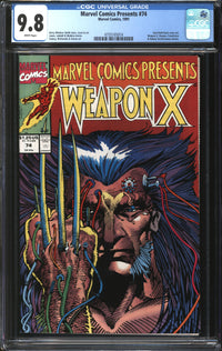 Marvel Comics Presents (1988) #74 CGC 9.8 NM/MT