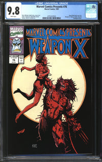 Marvel Comics Presents (1988) #76 CGC 9.8 NM/MT