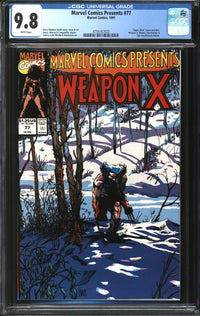 Marvel Comics Presents (1988) #77 CGC 9.8 NM/MT