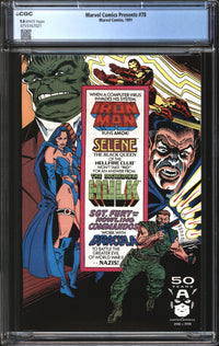 Marvel Comics Presents (1988) #78 CGC 9.8 NM/MT