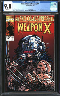 Marvel Comics Presents (1988) #79 CGC 9.8 NM/MT