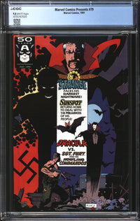Marvel Comics Presents (1988) #79 CGC 9.8 NM/MT