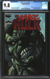 Savage Hulk (1996) #1 CGC 9.8 NM/MT
