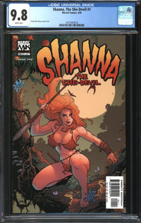 Shanna, The She-Devil (2005) #1 CGC 9.8 NM/MT