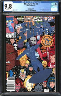 Silver Surfer (1987) #75 Newsstand Edition CGC 9.8 NM/MT
