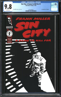 Sin City: A Dame To Kill For (1993) #1 CGC 9.8 NM/MT