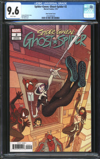 Spider-Gwen: Ghost Spider (2019) #2 Afu Chan Variant CGC 9.8 NM/MT