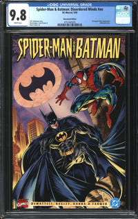 Spider-Man & Batman: Disordered Minds (1995) #1 Newsstand Edition CGC 9.8 NM/MT