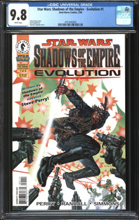 Star Wars: Shadows Of The Empire - Evolution (1998) #1 CGC 9.8 NM/MT