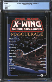 Star Wars: Shadows Of The Empire - Evolution (1998) #2 CGC 9.8 NM/MT